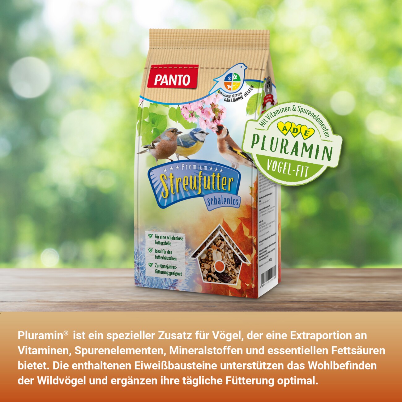 Panto Premium Streufutter 5x900g
