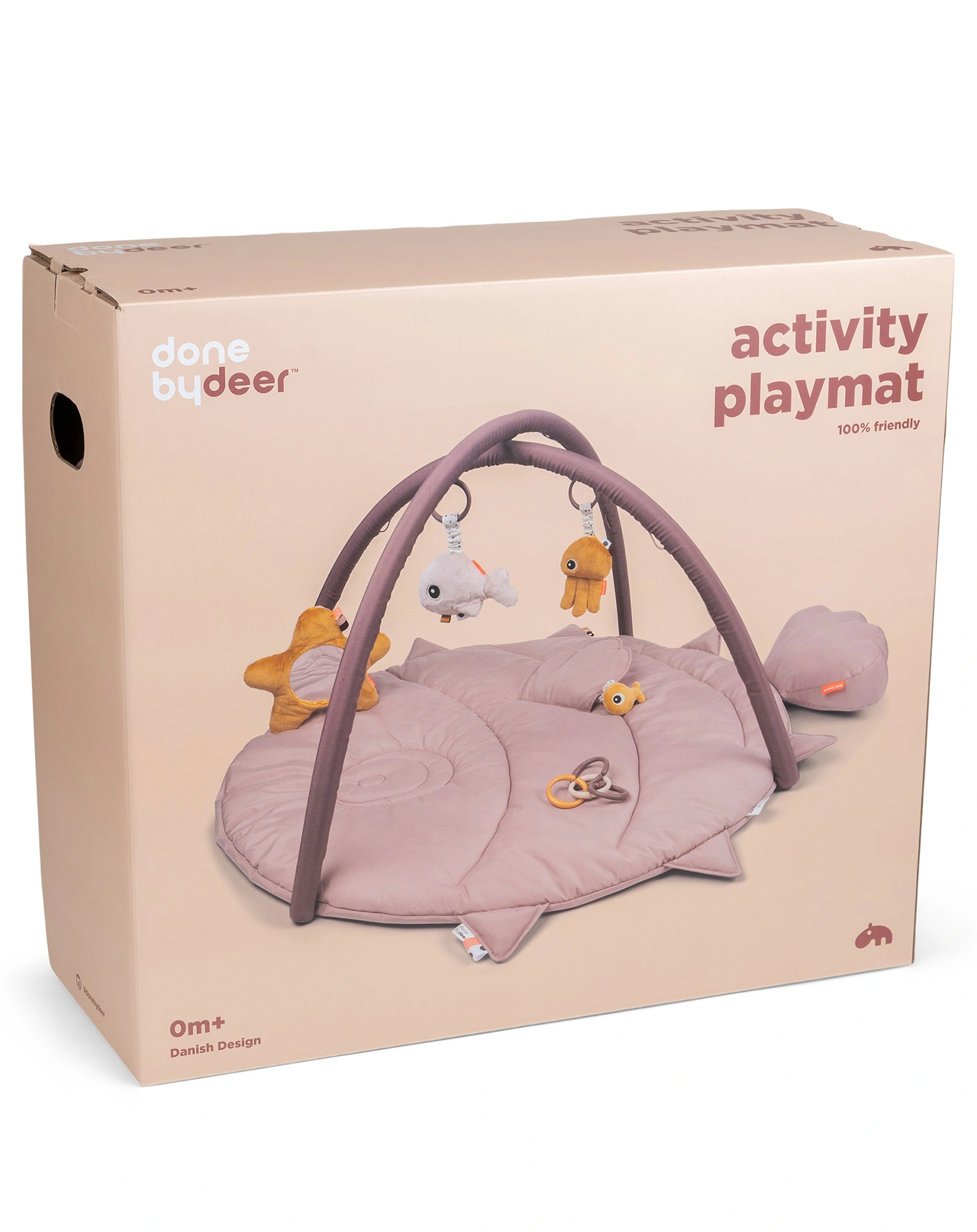 Spielbogen SEA FRIENDS (190x48cm) 2-teilig in rosa