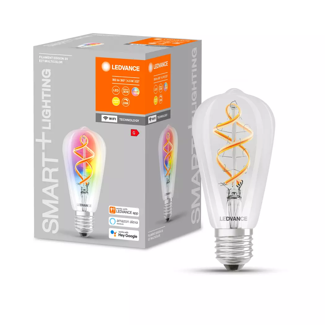 LED-Kolbenform E27/4,5 Watt/Energie G