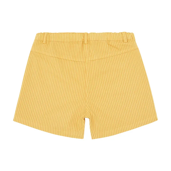 Zhoe & Tobiah Short à Rayures | Jaune moutarde