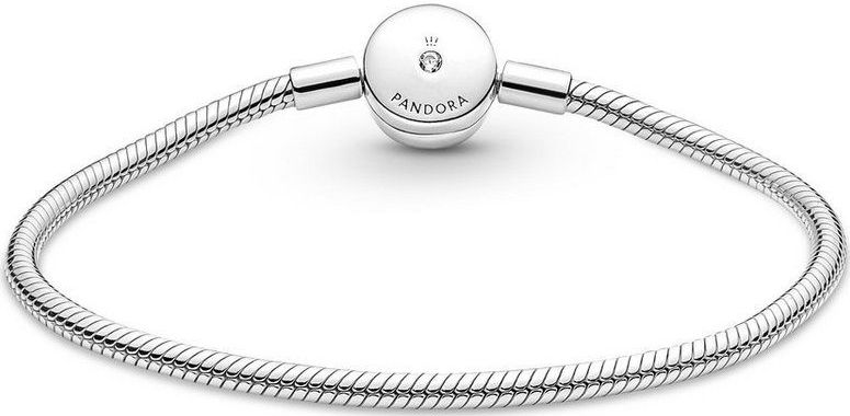 PANDORA - Timeless - Schlangenarmband - Zilver - Zirkonia