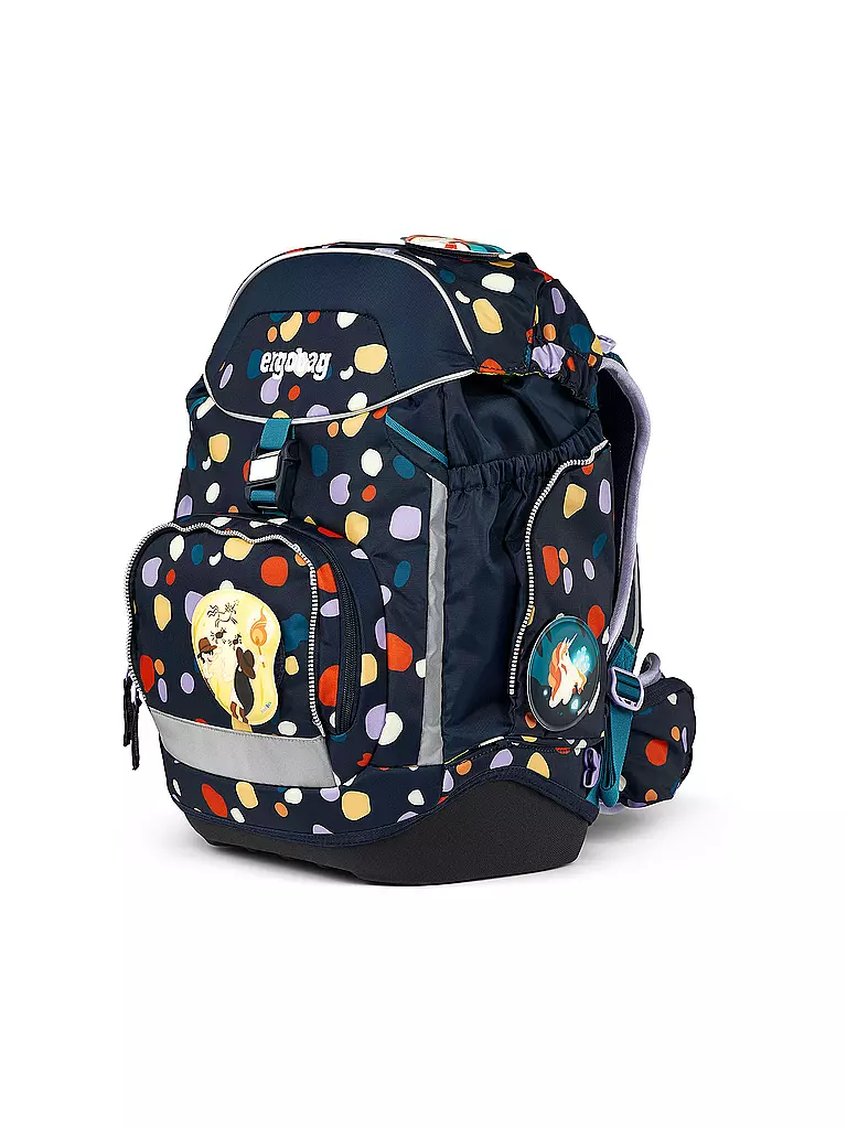 ERGOBAG Schultaschen Set 6tlg PACK Bärensteinhöhle  dunkelblau