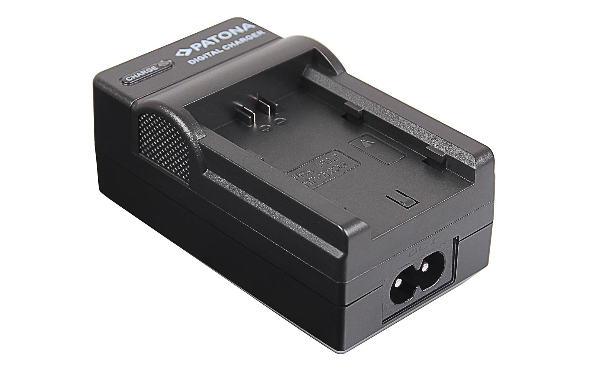 Ladegerät 2in1 Fujifilm NP-W235Qualitativ hochwertiges Ladegerät mit einem inkludierten Akku