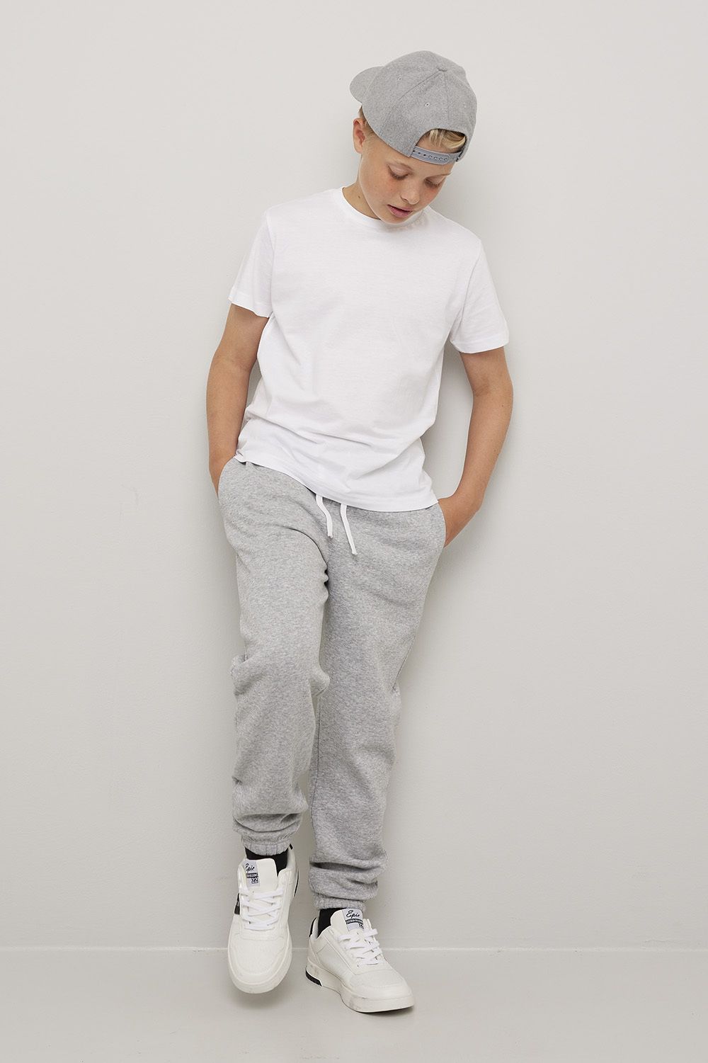 Joggebukse loose fit med lommer