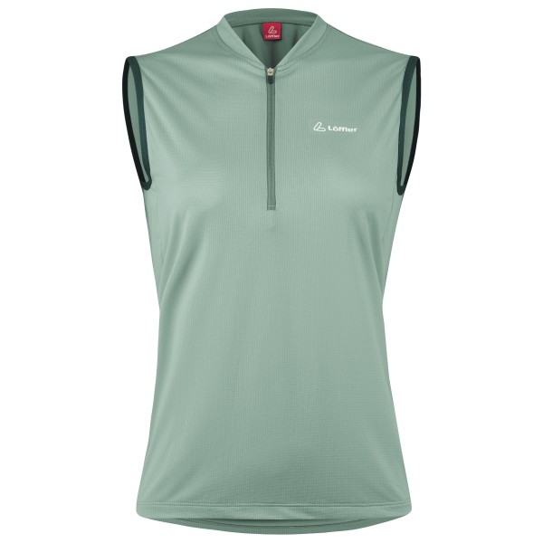 Löffler - Women's Bike Sleeveless Shirt Half-Zip Plain - Débardeur de cyclisme