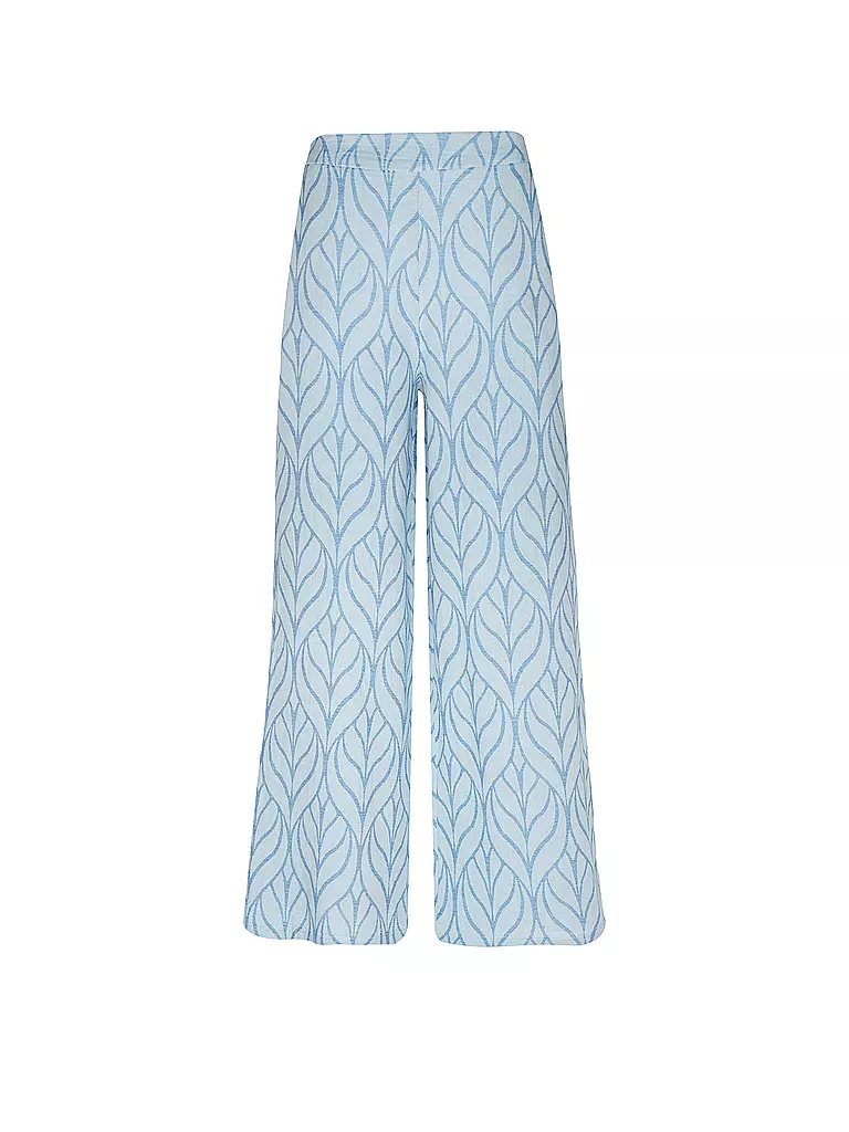 PEARL & CAVIAR Hose Wide Fit ZAKAR blau