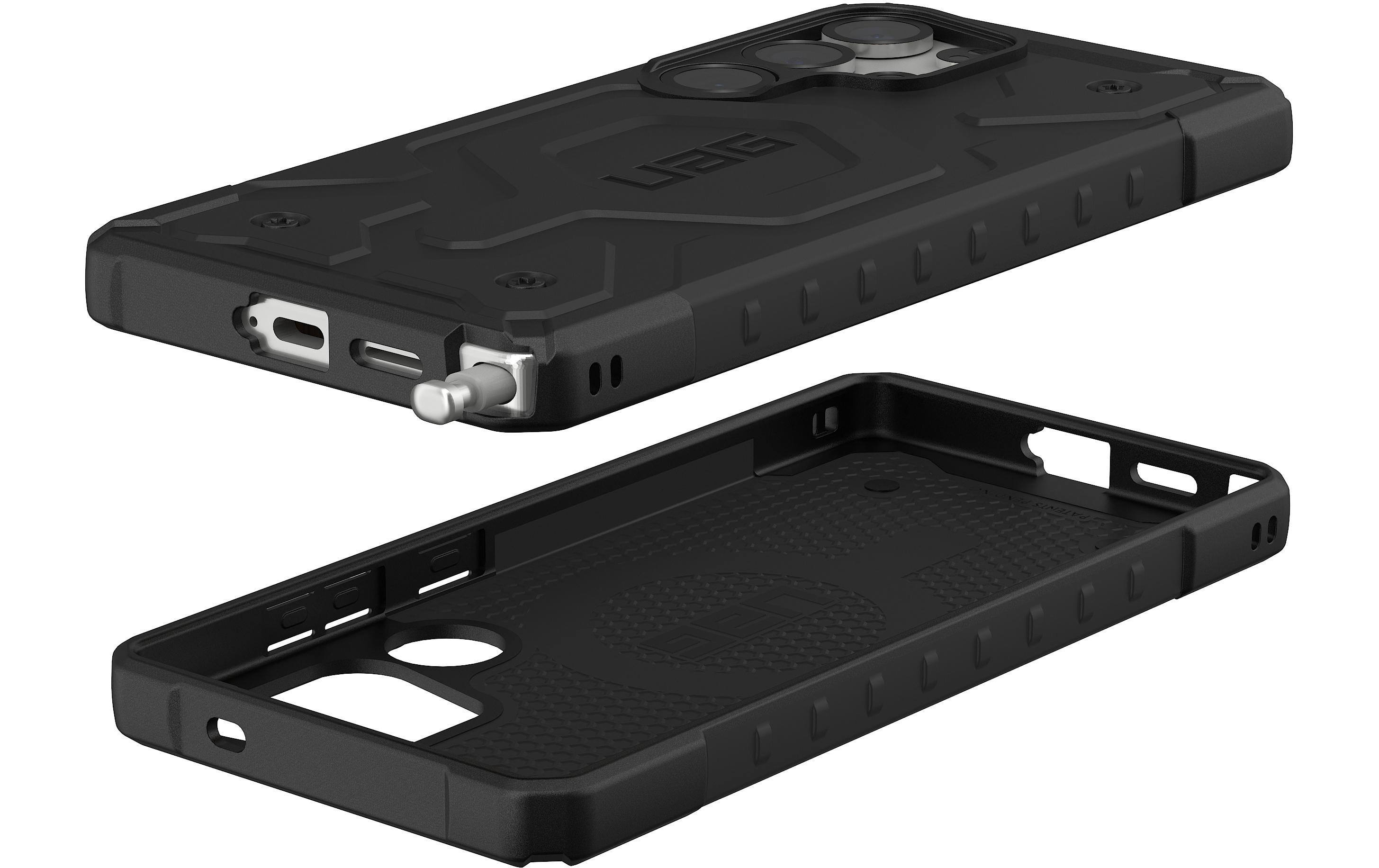 Back Cover Pathfinder Galaxy S25 Ultra SchwarzSchutzhülle für das Samsung