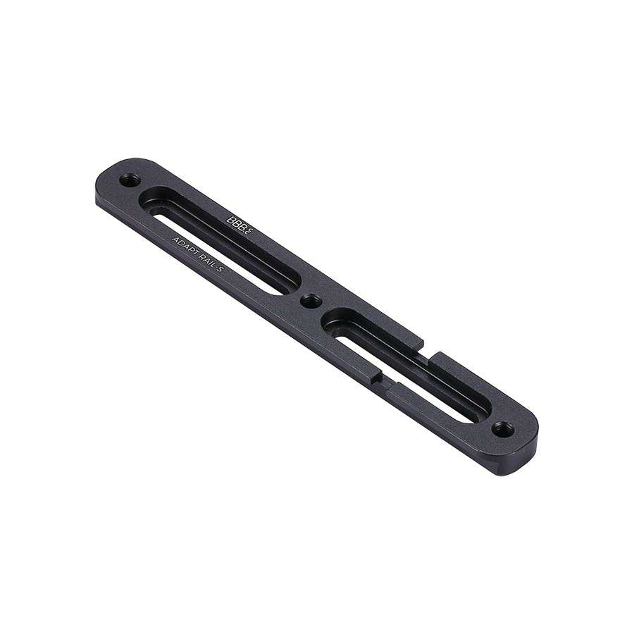 BBB Cycling BBC-120 AdaptRail Montagesysteem voor Bidonhouders Mat Zwart 143mm
