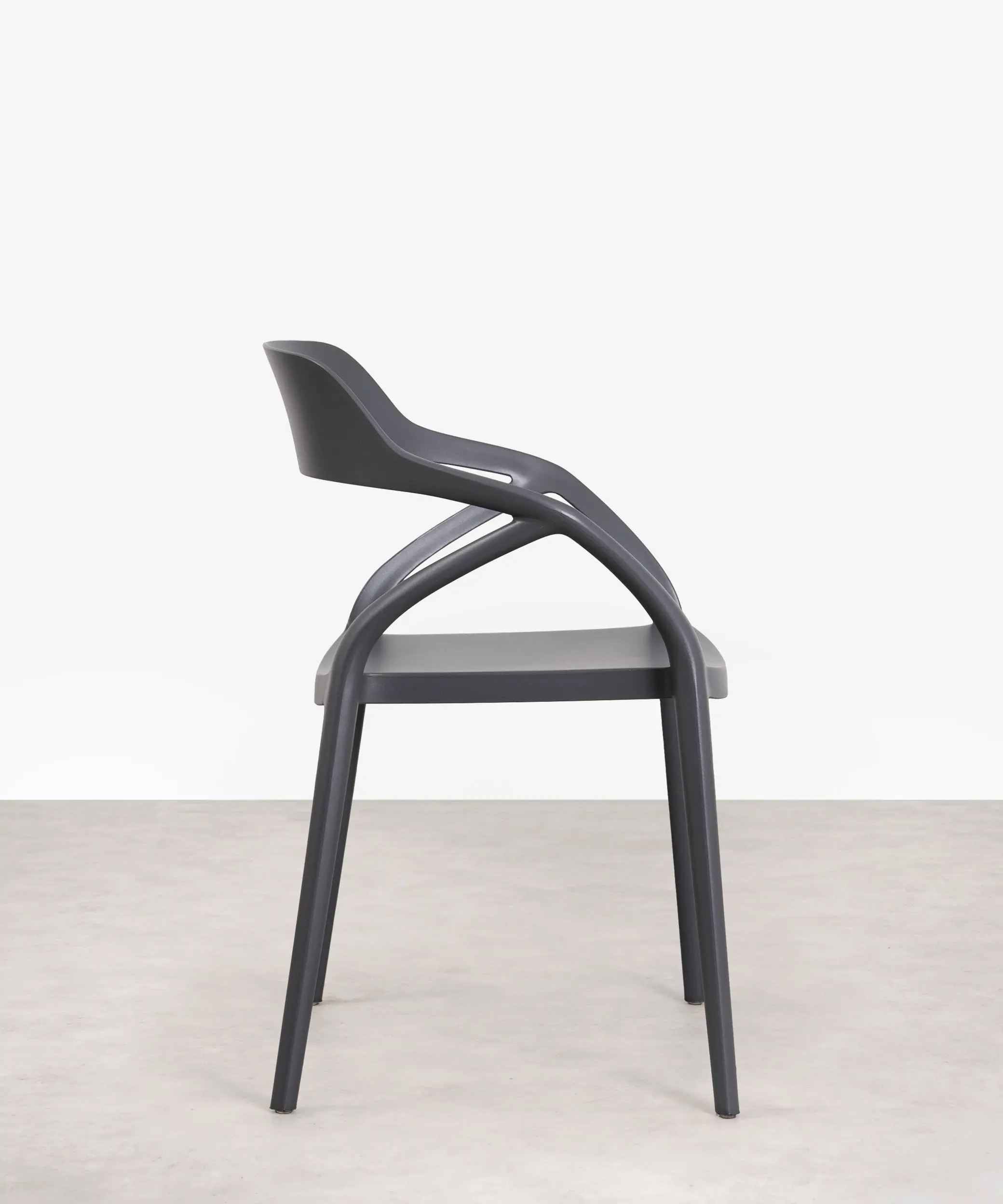 Silla de Polipropileno con Reposabrazos Grace