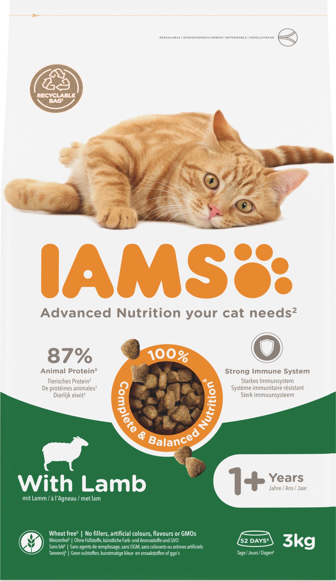 IAMS for Vitality lam adult 3 kg