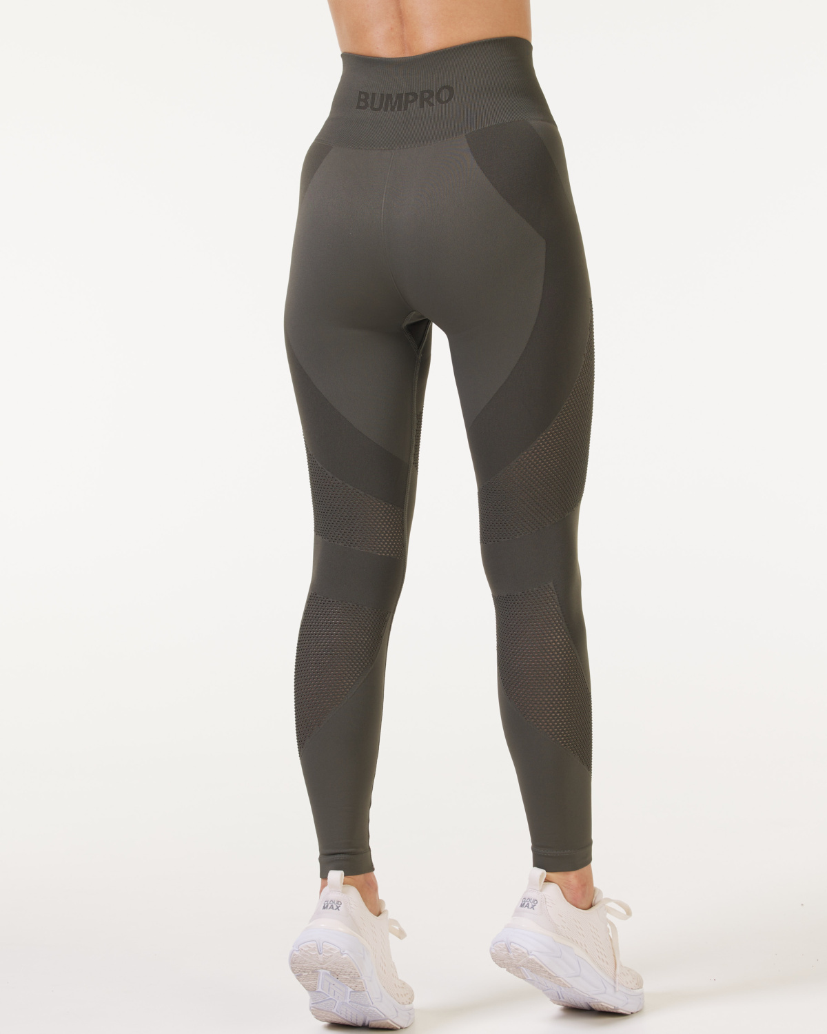 Bumpro Mesh Life Tights Dark Green