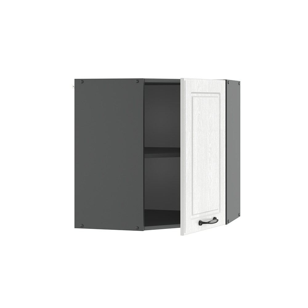 Vicco Eckhängeschrank 57 cm Anthrazit Küchenschrank Hängeschrank Küchenzeile R-Line