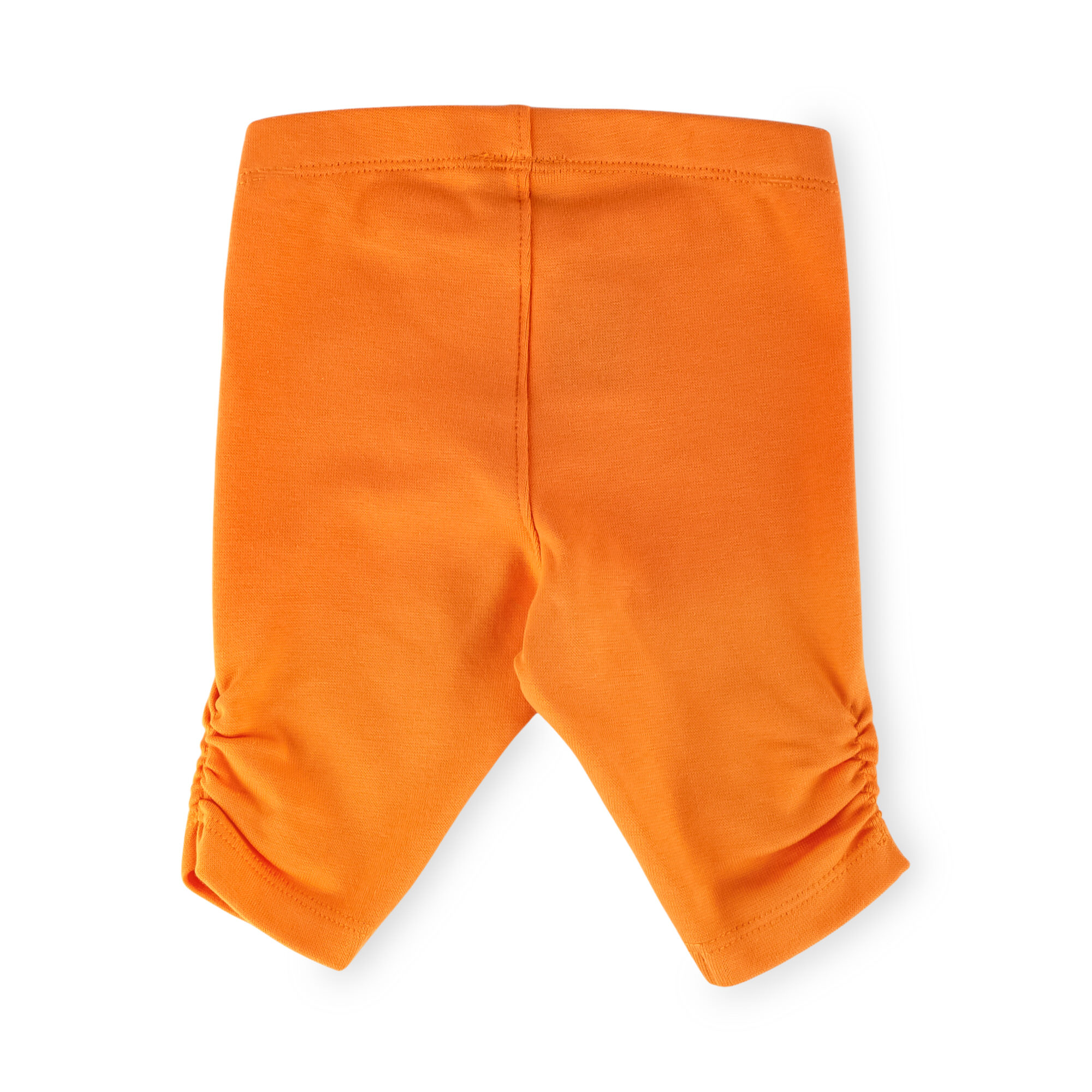 Leggings B - SKATING FLAMINGO in orange