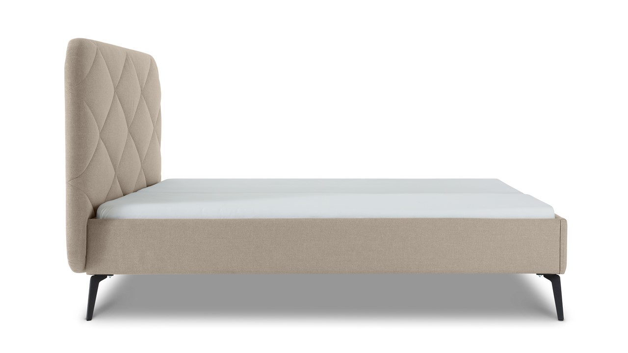 Bed Sparkle light grey