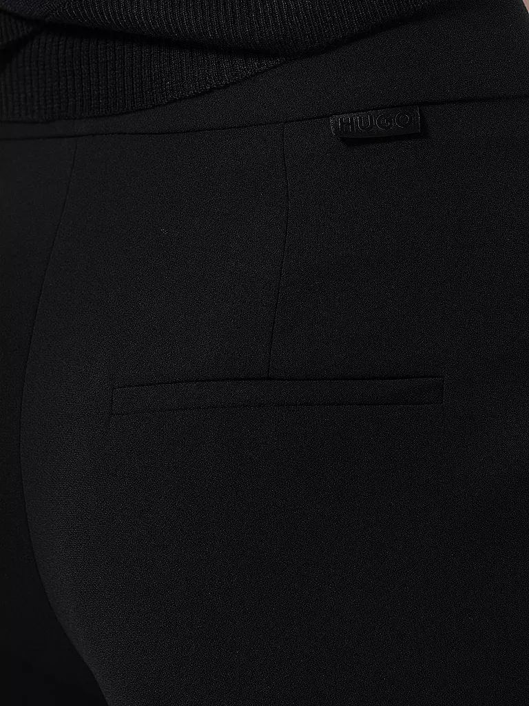HUGO Businesshose HAMAIA schwarz