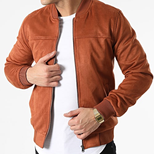 Veste Zippée S3123 Marron