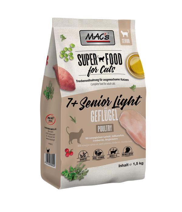 MAC's CAT Trockenfutter für Katzen Senior