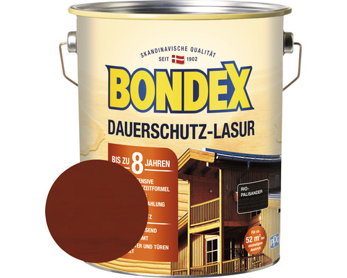 BONDEX Langdurige beschermende beits Rio Rosewood 4,0 l