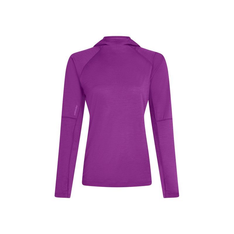 150 MerinoFine Ace LS Hoodie - Sweatshirt en laine mérinos femme