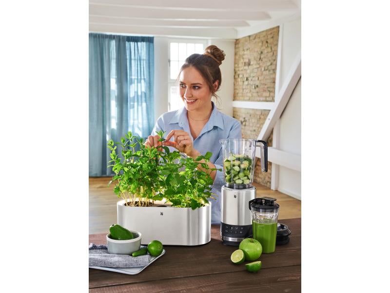 WMF Multifunktionsmixer KULT Pro Silber 1200 W-Standmixer, Silber