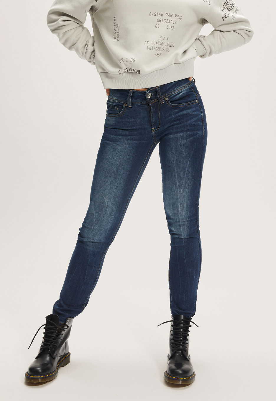 G-Star Midge Saddle Straight Jeans