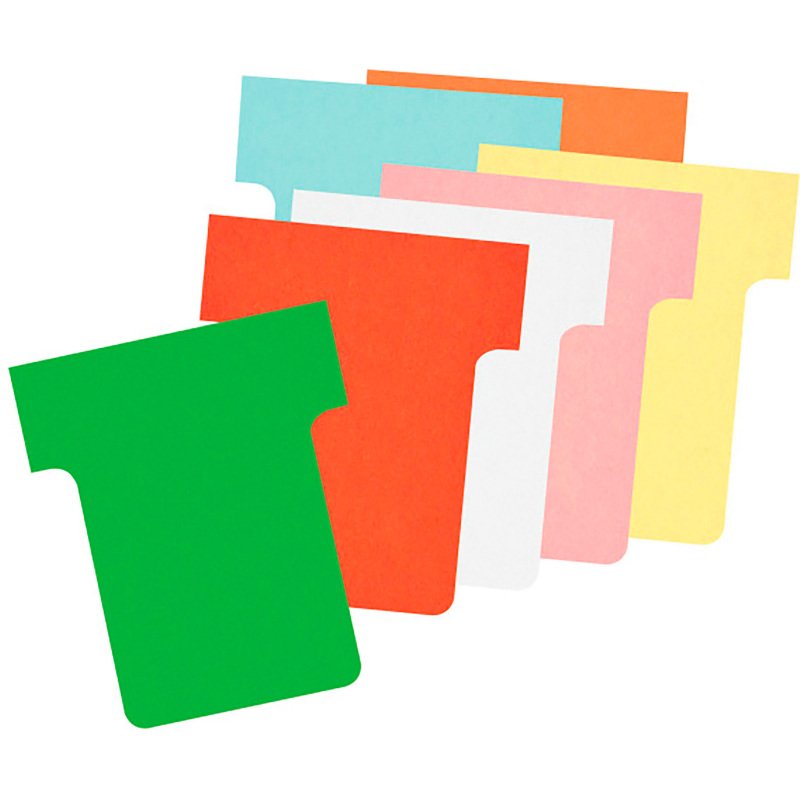 Fiches T indice 1,5 / 45 mm - Lot de 100