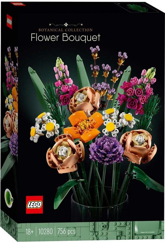 Lego - Bloemenboeket - Bouwset - Multi-kleur - Plastic