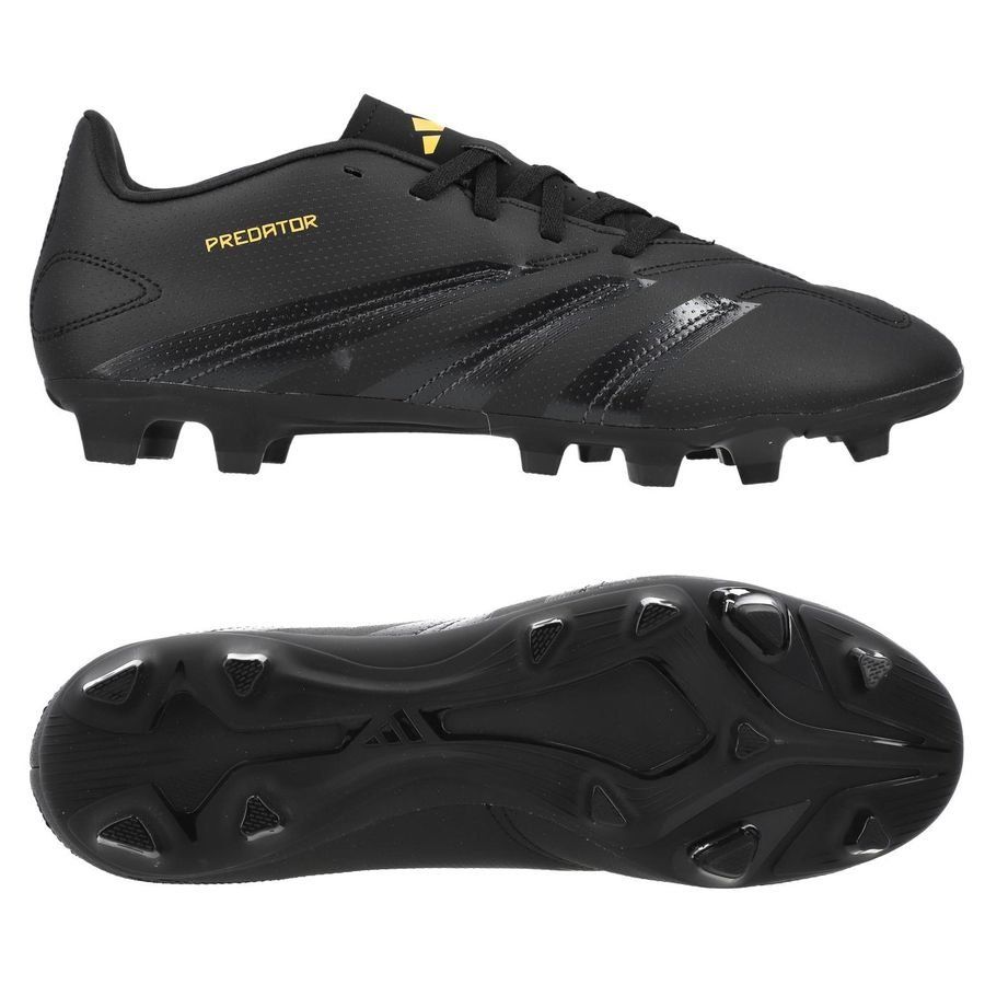 adidas Predator Club FxG Dark Spark - Noir/Gris/Doré