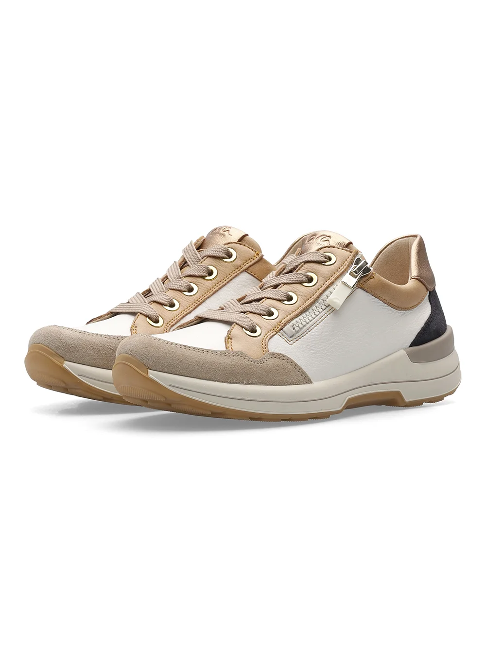 Sneaker Nara schwarz sand cream