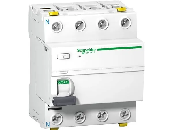 Schneider Electric A9Z21425, Reststrøm enhed, Type A, 1500 A, IP20, 380 - 415 V