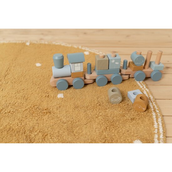 Little Goose Tapis   Pure Ochre Dot        de               Little Dutch