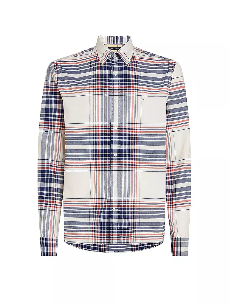 TOMMY HILFIGER Hemd Regular Fit  weiss