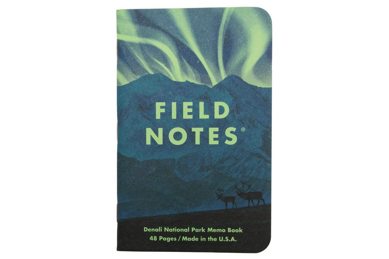 Field Notes National Parks FNC-43e Graph 3-Pack E Denali Cuyahoga Valley Olympic, notitieboekjes