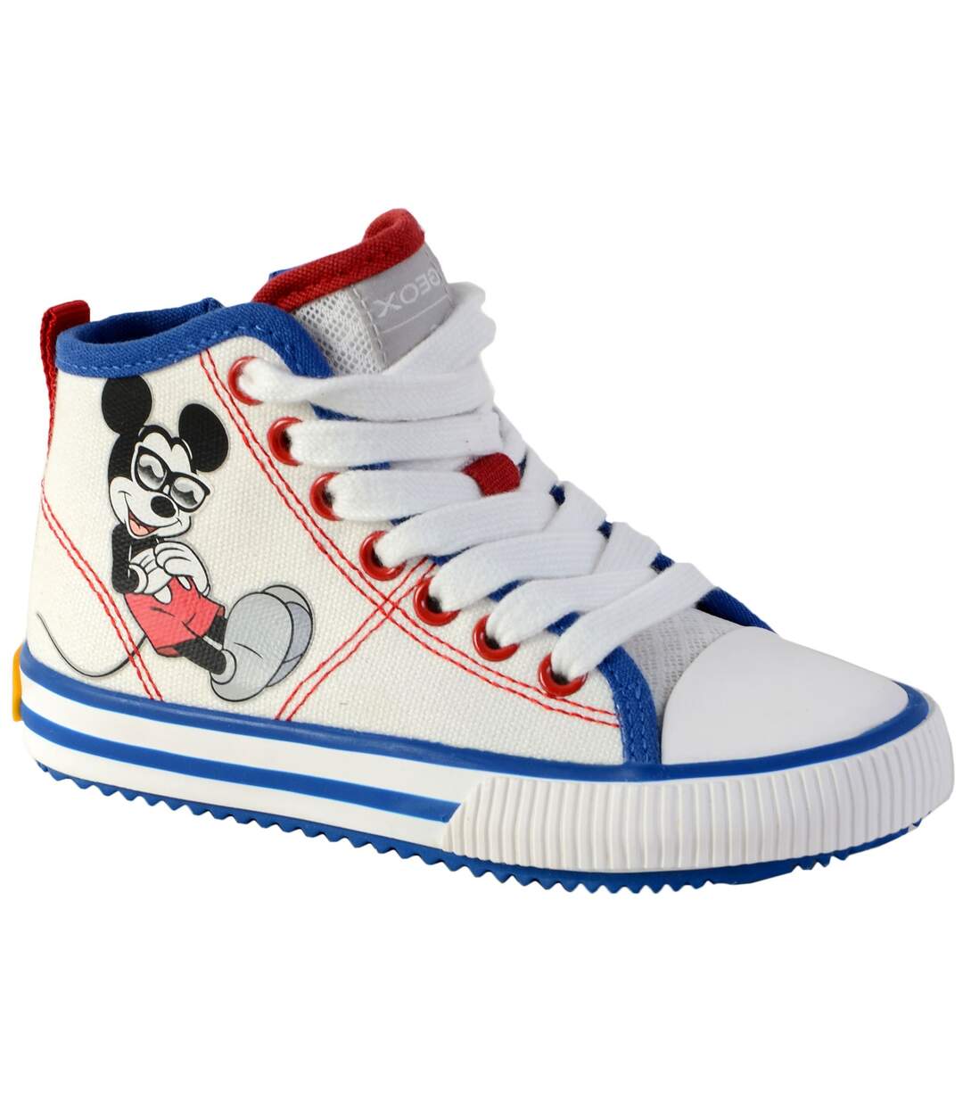 Basket Montante Geox Enfant /Garçons J Alonisso B. H -CANVAS