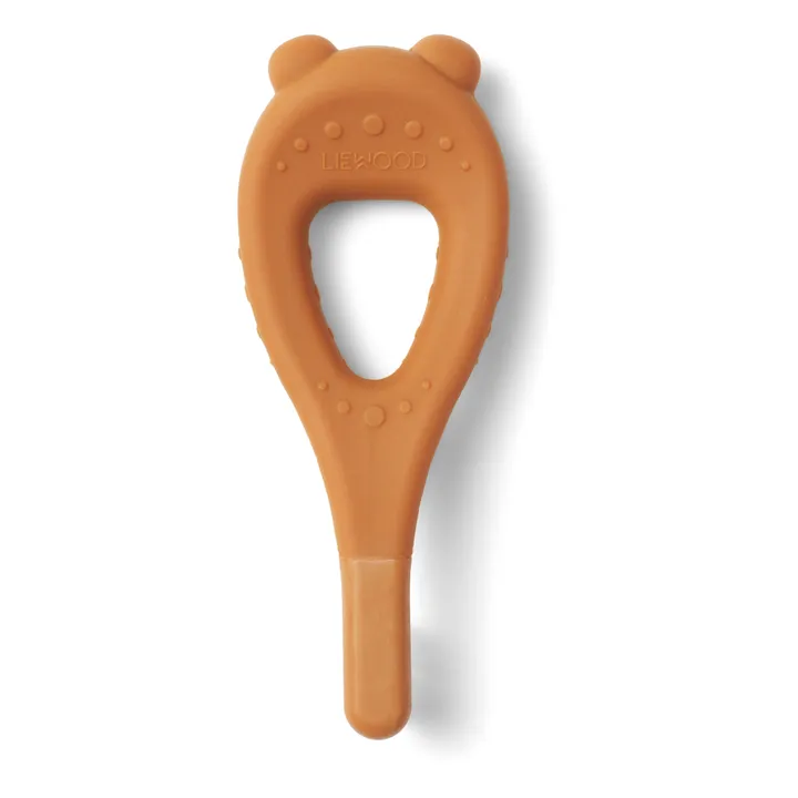 Liewood Brosse à dents Janelle en silicone - Set de 2 | Mustard