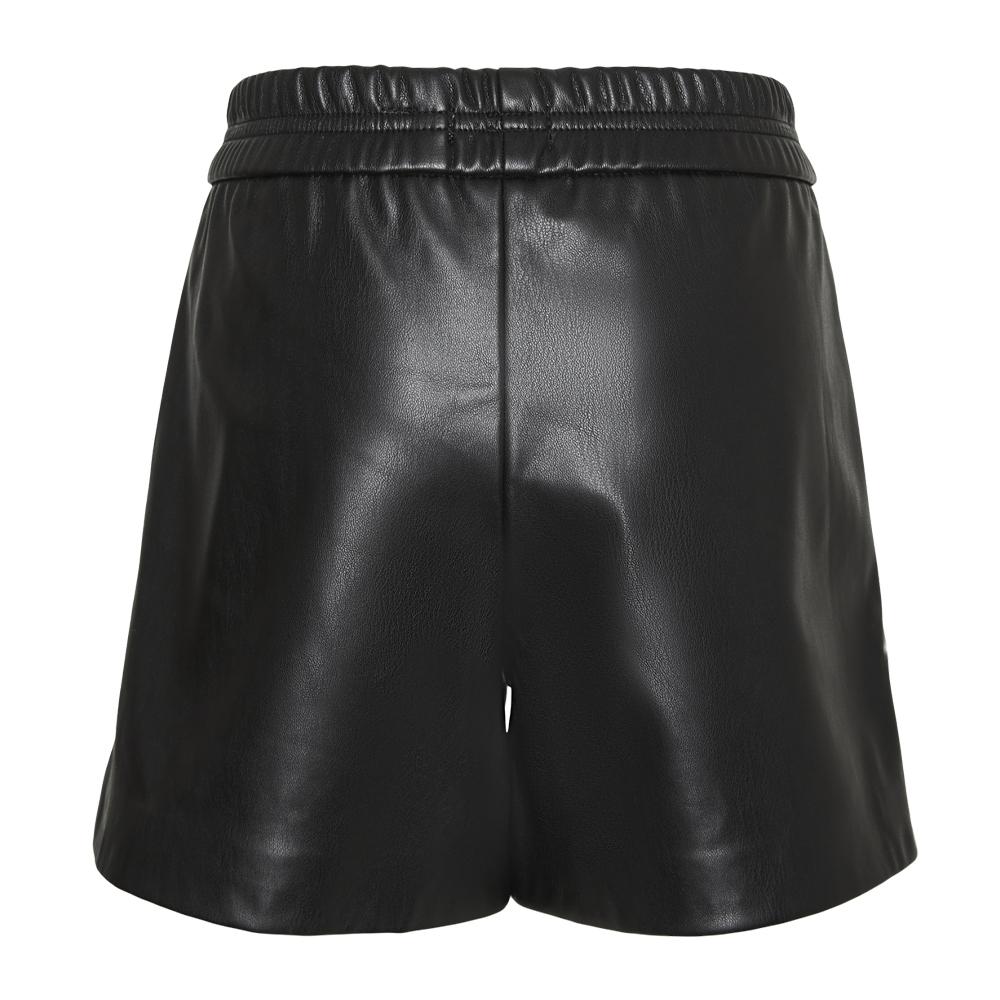 Vero Moda Short Noir en Simili Cuir Fille VERO MODA GRIL Bailey