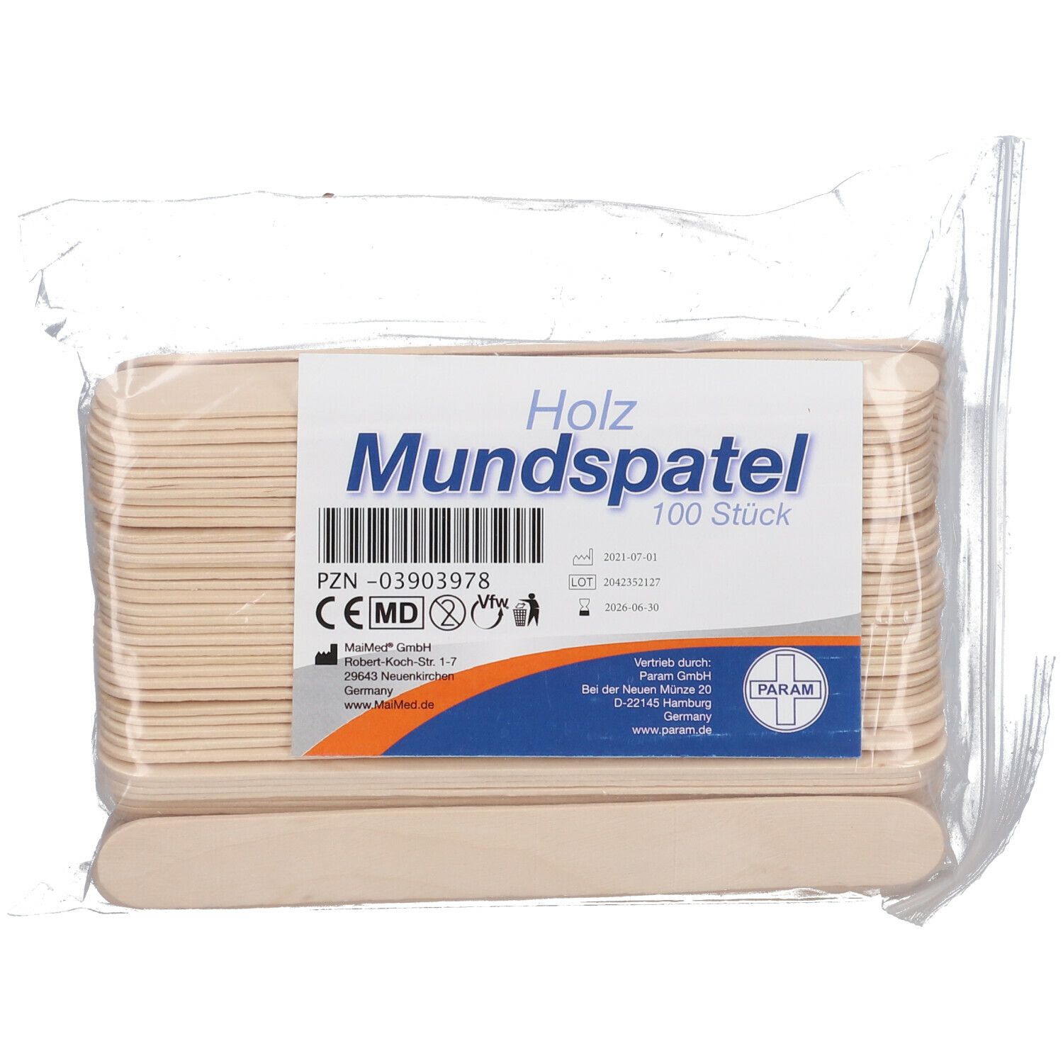 PARAM Mundspatel Holz