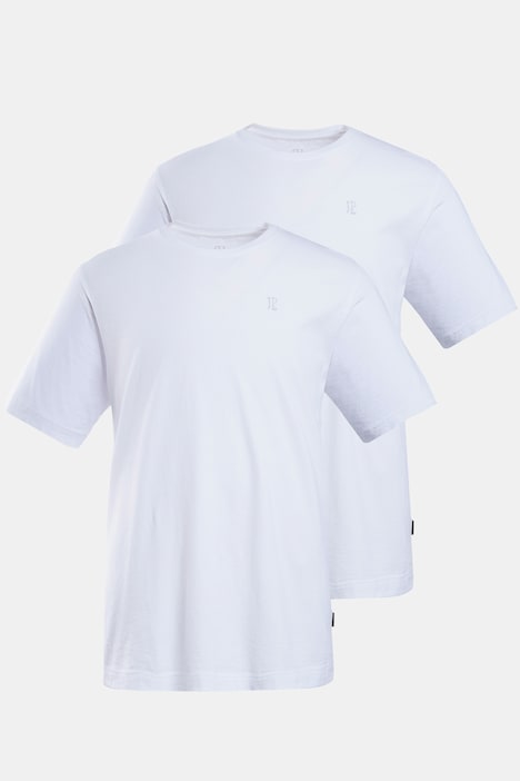 JP 1880 T-Shirts, Basic, 2er-Pack, Rundhals, bis 8XL