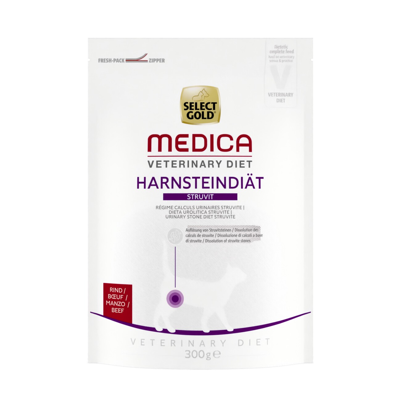 SELECT GOLD Medica Harnsteindiät Rind 300 g