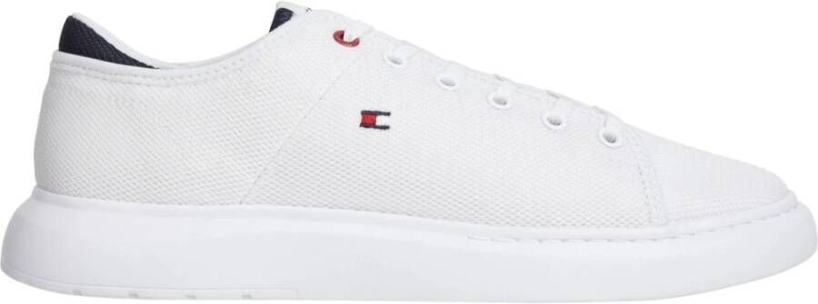 Tommy Hilfiger Sport Tommy Hilfiger Modern Vulcanized Corporate heren sneaker Wit