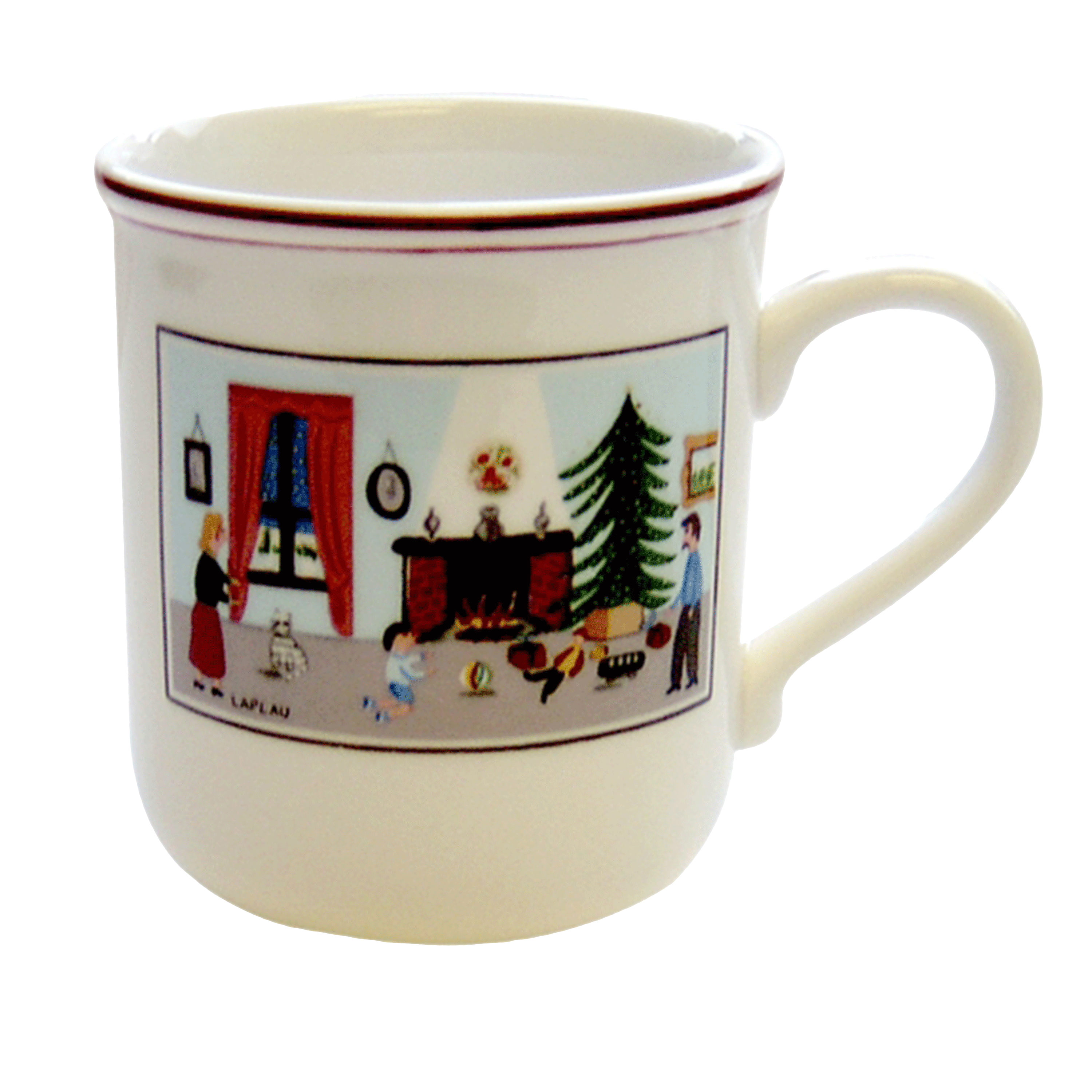 Design Naif Mug Multi-colored, Premium Porcelain