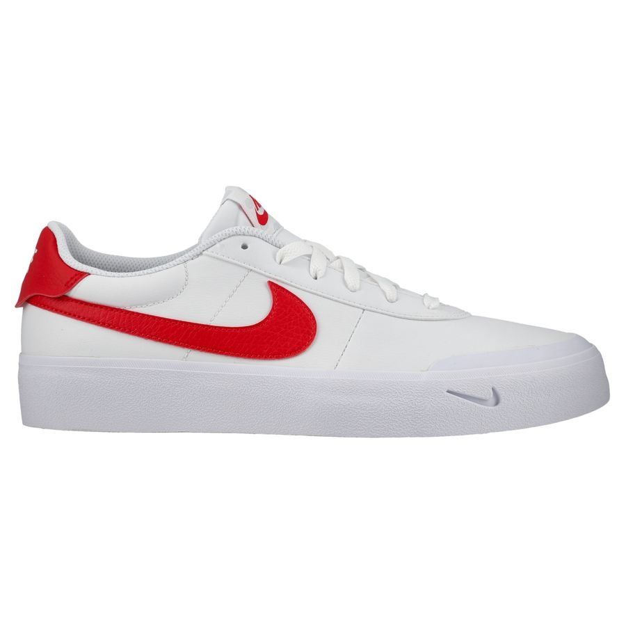 Nike Chaussures Court Shot - Blanc/Rouge