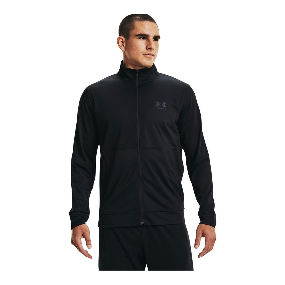 Under Armour PIQUE TRACK - Veste Homme noir