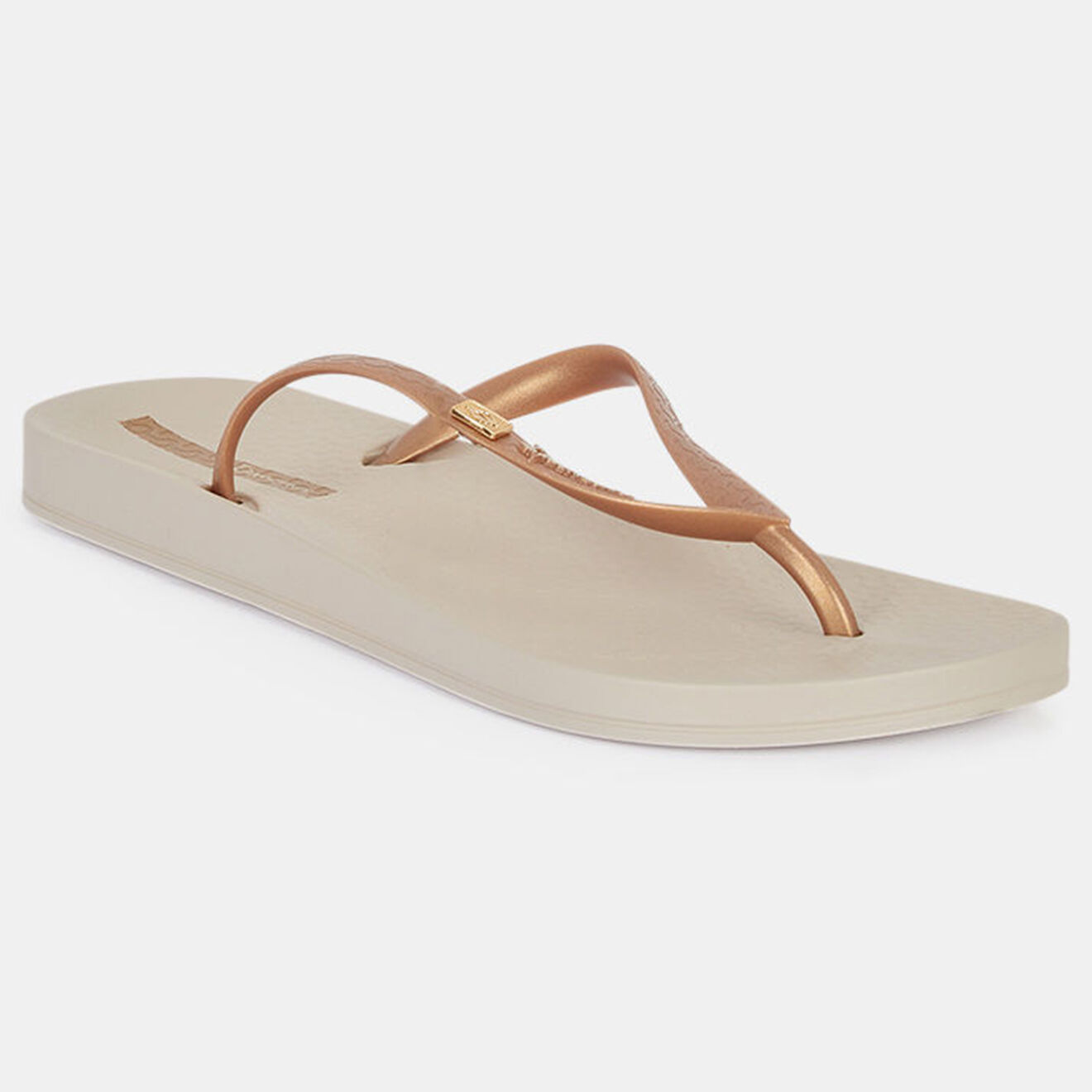 Ipanema Tongs Brasilidade en matière recyclée beige/doré