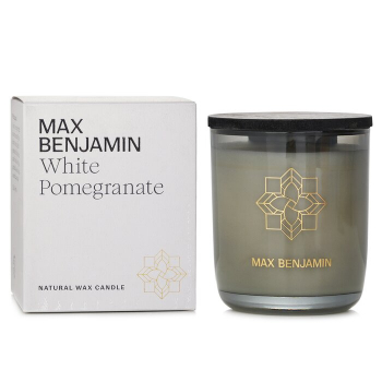 Max Benjamin Natural Wax Candle - White Pomegranate 210g/7.4oz