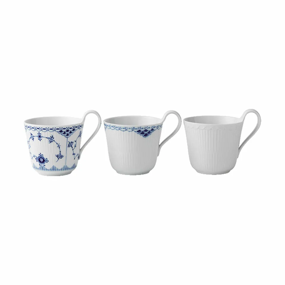 Royal Copenhagen History Halvblonde Krus - 3 stk.