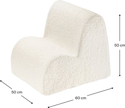 Wigiwama Sky Lenestol, Cream White