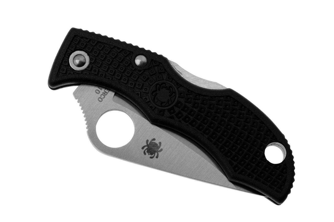 Spyderco Ladybug 3 LBKS3 Black FRN, serrated zakmes