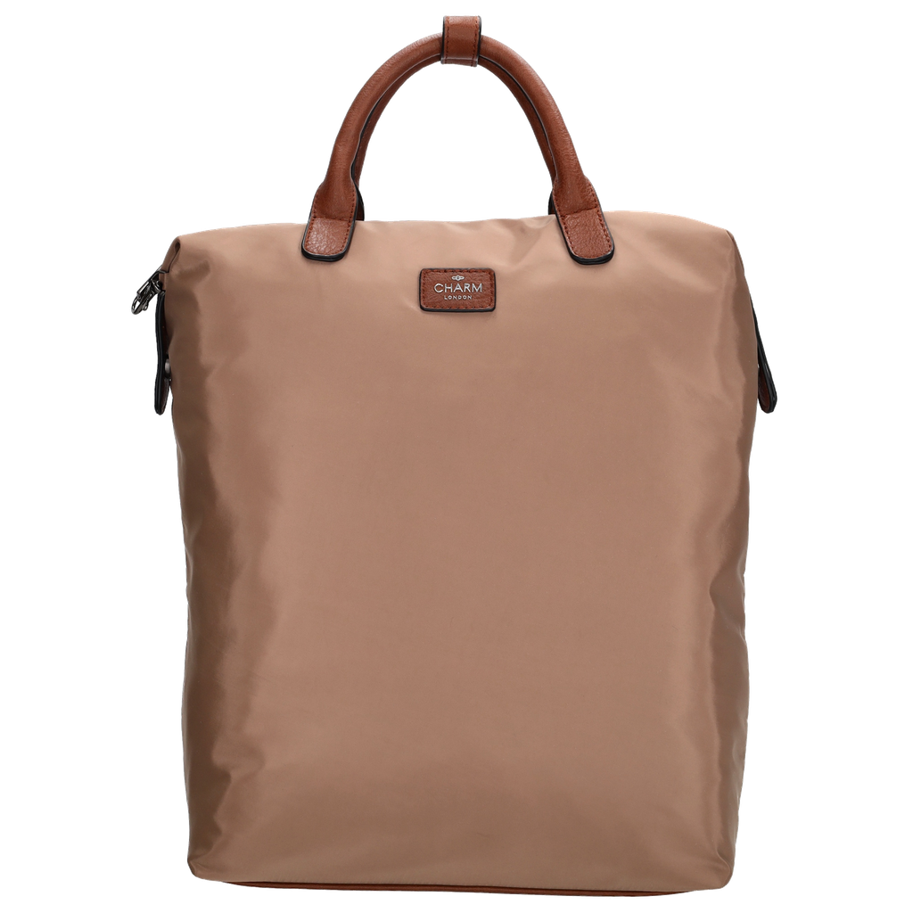 Charm London Buckingham Rugzak L 15,6 inch Taupe