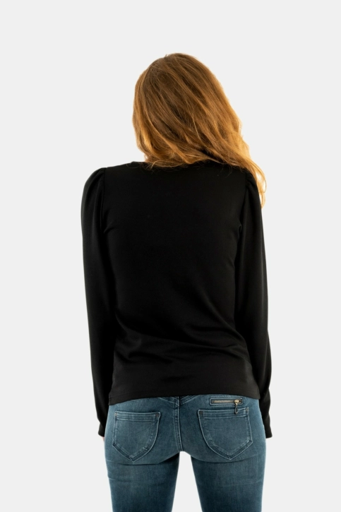 tee shirt manches longues ichi lofie 194008 black